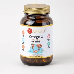 Yango Omega 3 dla dzieci EPA + DHA (60 kap)
