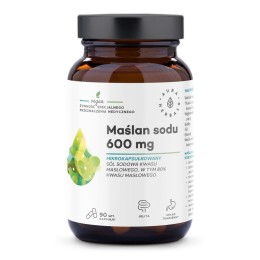 Aura Herbals Maślan sodu 600 mg (90 kap)
