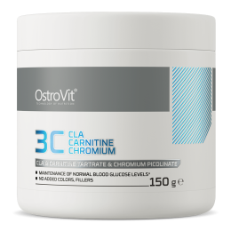 OstroVit 3C CLA Carnitine Chromium 150 g lemoniady malinowej z miętą
