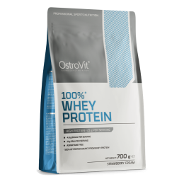 OstroVit 100% Whey Protein 700 g kremowej truskawki