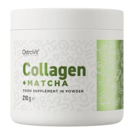 OstroVit Kolagen + Matcha 210 g naturalny