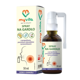 MyVita Spray na gardło  dzieci i dorośli (50ml )