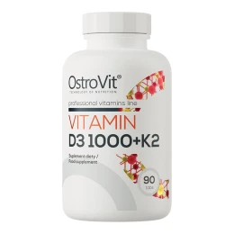 OstroVit Witamina D3 1000 IU + K2 (90 tab)