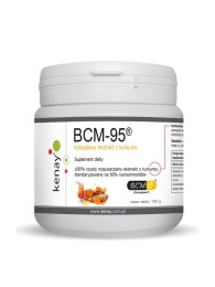 Kenay Kurkuma 180g - rozpuszczalny ekstrakt BCM-95® (CURCUGREEN®)