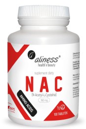 Aliness NAC N-Acetyl-L-Cysteine 190 mg (1/2 tab) (100 tab)