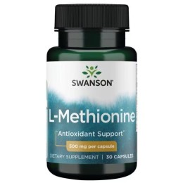 Swanson L- Metionina 500mg (30kap)