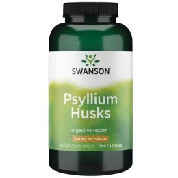Swanson Psyllium Husks 610mg (300kap)