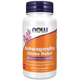 Now Foods Ashwagandha Stress Relief (60 kap)
