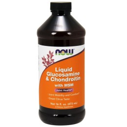 Now Foods Liquid Glucosamine&Chondroitin With MSM ( 473 ml)