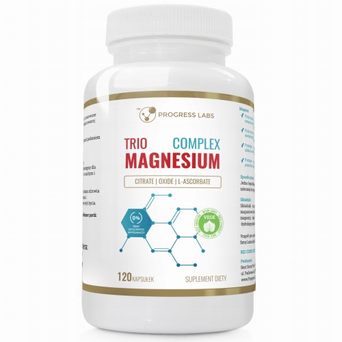 Progress Labs Trio Magnesium Complex (120kaps.)