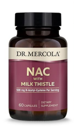 Dr. Mercola NAC z Milk Thistle (60kap)