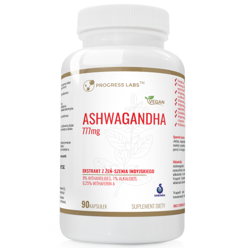 Progress Labs Ashwaganda Extrakt 777mg (90kaps.)