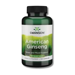 Swanson American Ginseng 550mg (100kap)