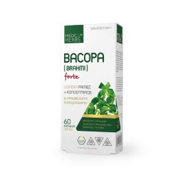 Medica Herbs Bacopa (Brahmi) Forte 250mg (60kap)