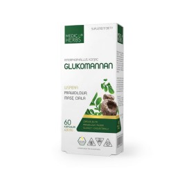 Medica Herbs Glukomannan 620mg (60kap)