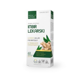 Medica Herbs Imbir Lekarski 600mg (60kap)