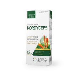 Medica Herbs Kordyceps 600mg (60kap)