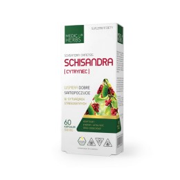 Medica Herbs Schisandra (Cytryniec) 550mg (60kap)