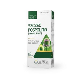 Medica Herbs Szczeć Pospolita (Teasel Root) 500mg (60kap)
