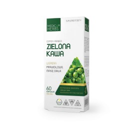 Medica Herbs Zielona Kawa 550mg (60kap)
