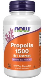 Now Foods Wyciag z propolisu 1500 5:1 ekstrakt 300mg(100kap)