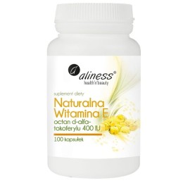 Aliness Naturalna Witamina E  (100 kap)