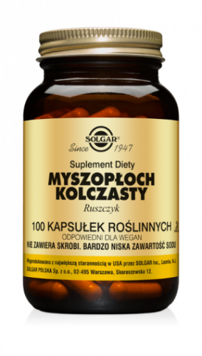 Solgar Myszopłoch Kolczasty (100 kaps.)