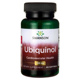 Swanson Ubiquinol (Ubichinol) 100mg - (60 kap)