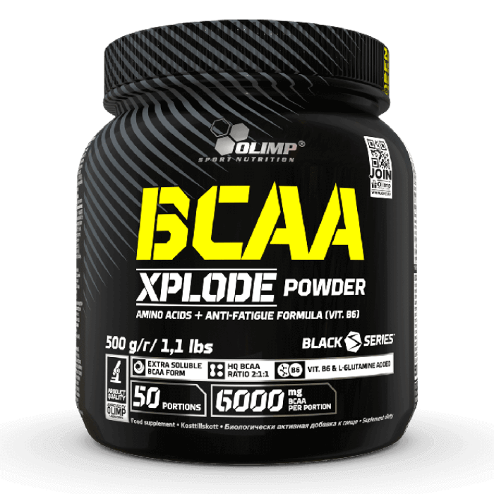 Аминокислоты BCAA Olimp BCAA Xplode Powder, вкус лимон, 500 г