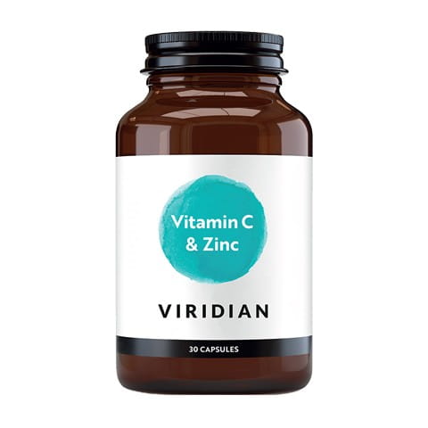 Витамин C Viridian Vitamin C 500 мг, с цинком 5 мг, капсулы