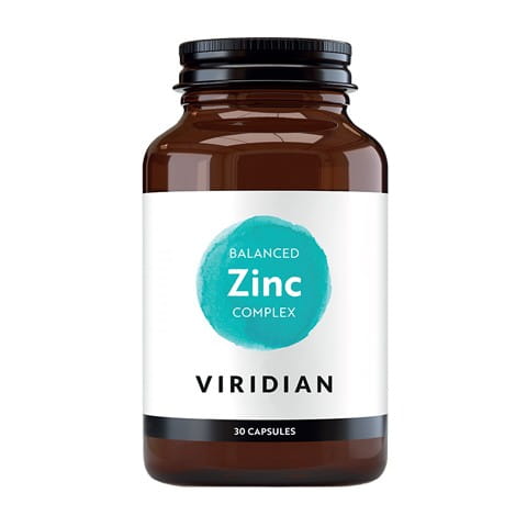Цинк Viridian Zinc Complex 15 мг, пиколинат с медью, 30 капсул