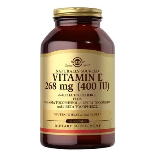 Витамин E Solgar Vitamin E Mixed 268 мг, натуральные токоферолы, капсулы