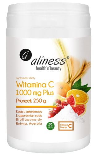 Витамин C Aliness 1000 Plus, буферизованный, порошок, 250 г