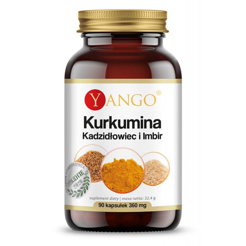 Куркума, босвеллия и имбирь Yango, экстракты для суставов, 90 капсул