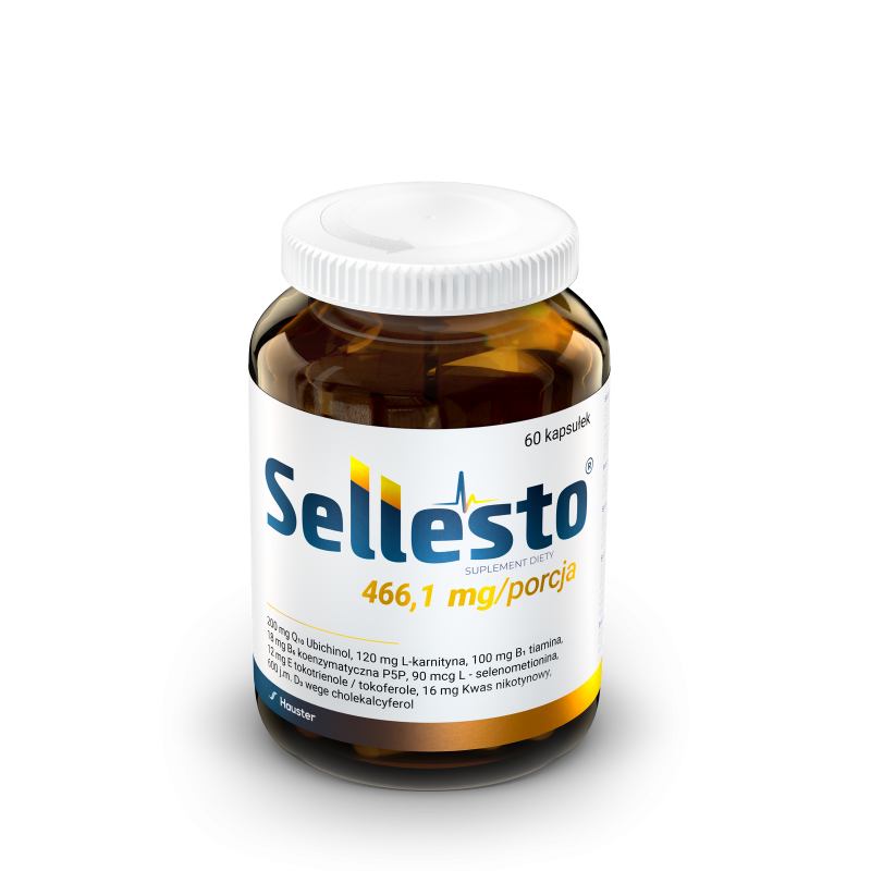Коэнзим Q10 Hauster Sellesto, убихинол 200 мг, 60 капсул