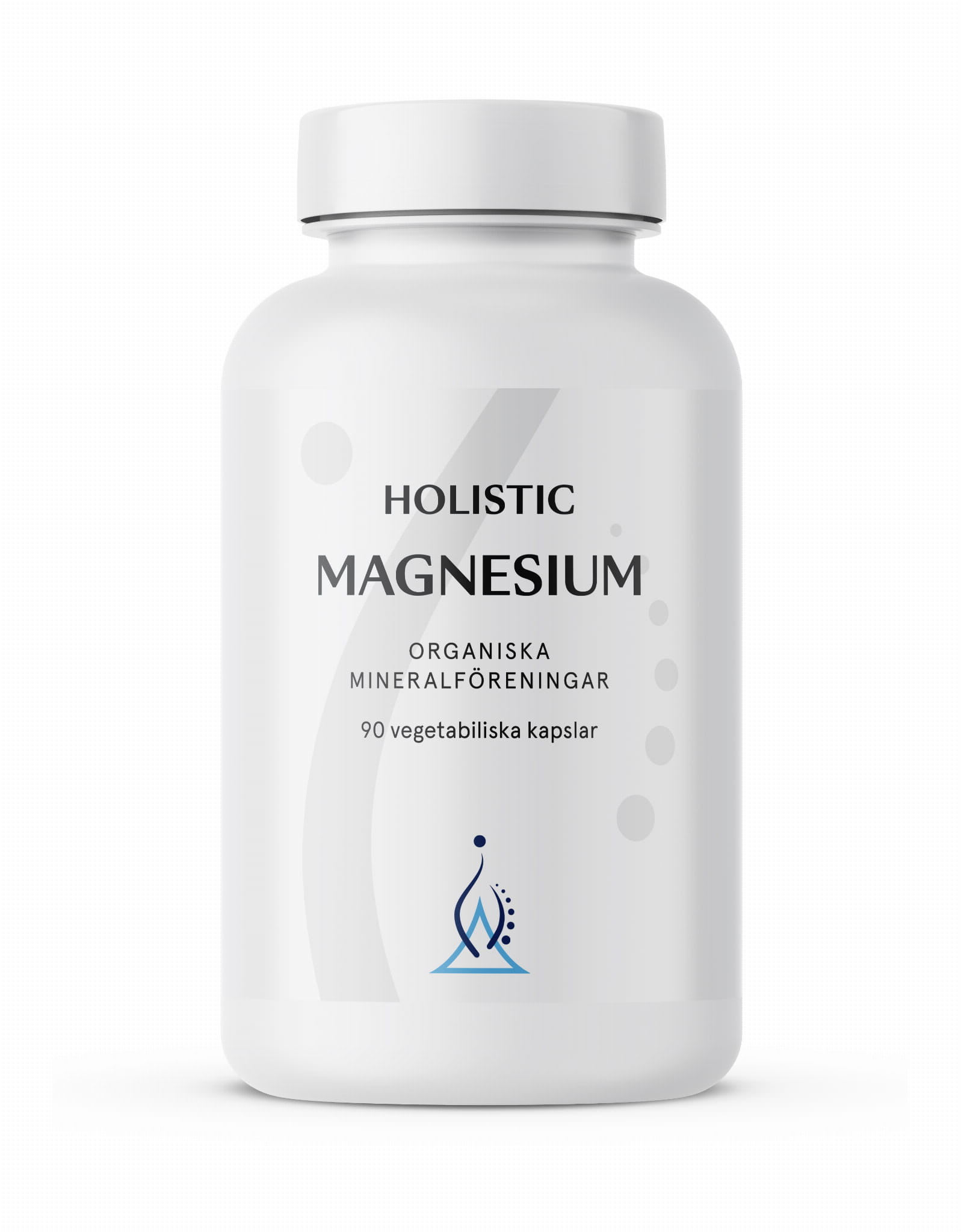 Магний Holistic Magnesium, малат, цитрат и лактат, 120 мг, 100 капсул