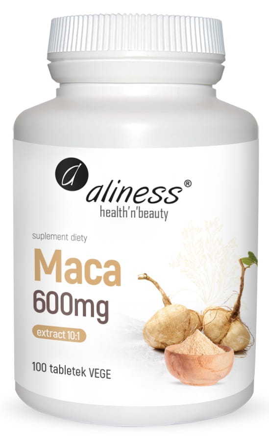 Экстракт маки Aliness 10:1 600 мг, таблетки