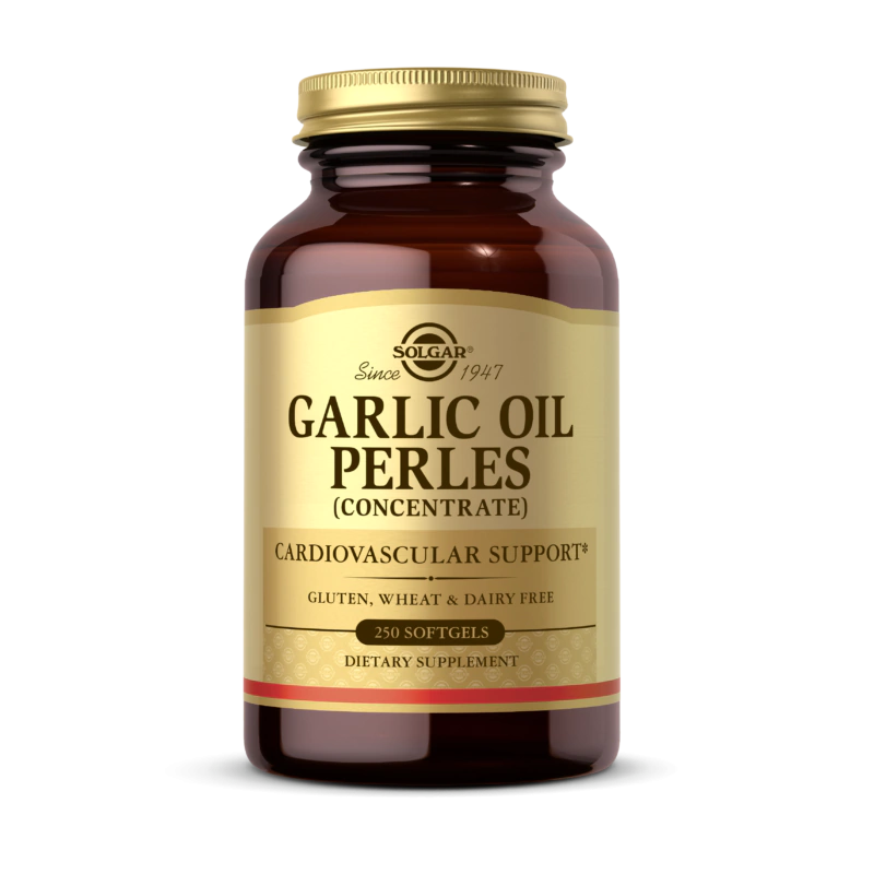 Чесночное масло Solgar Garlic Oil Perles, без запаха, 250 капсул