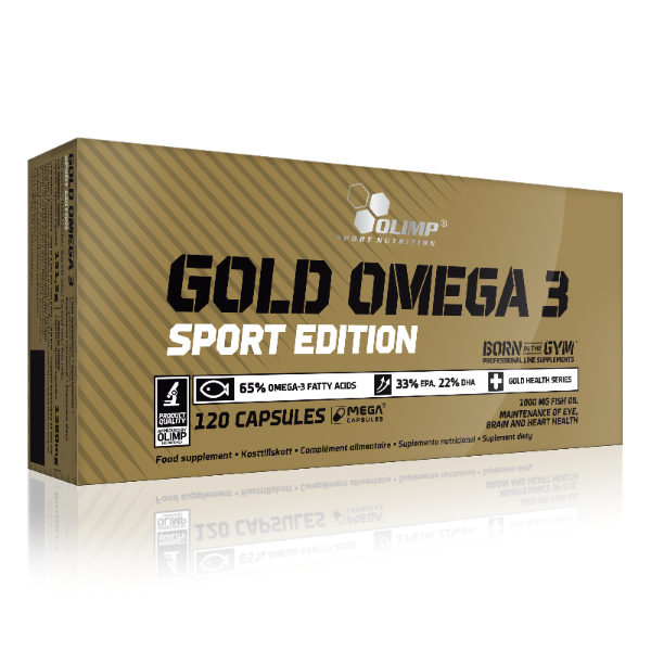 Омега-3 Olimp Gold Omega 3 Sport Edition, EPA и DHA, капсулы